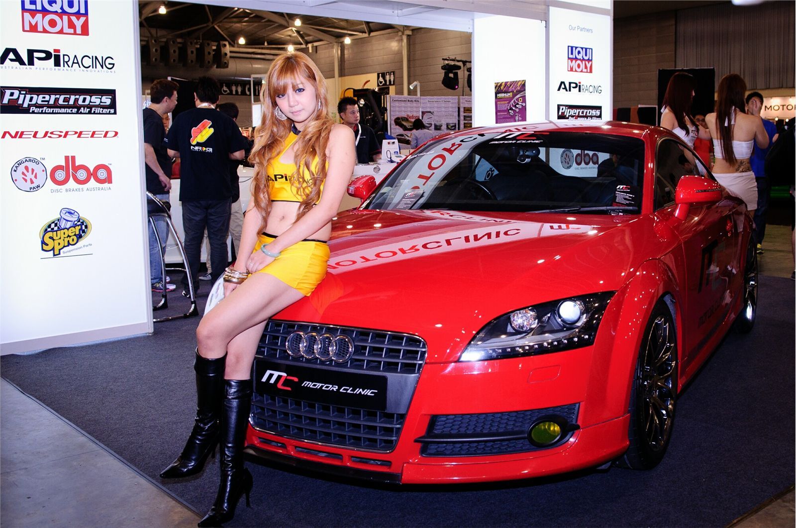 Super Import night 美女车模特写真　国内性感美女